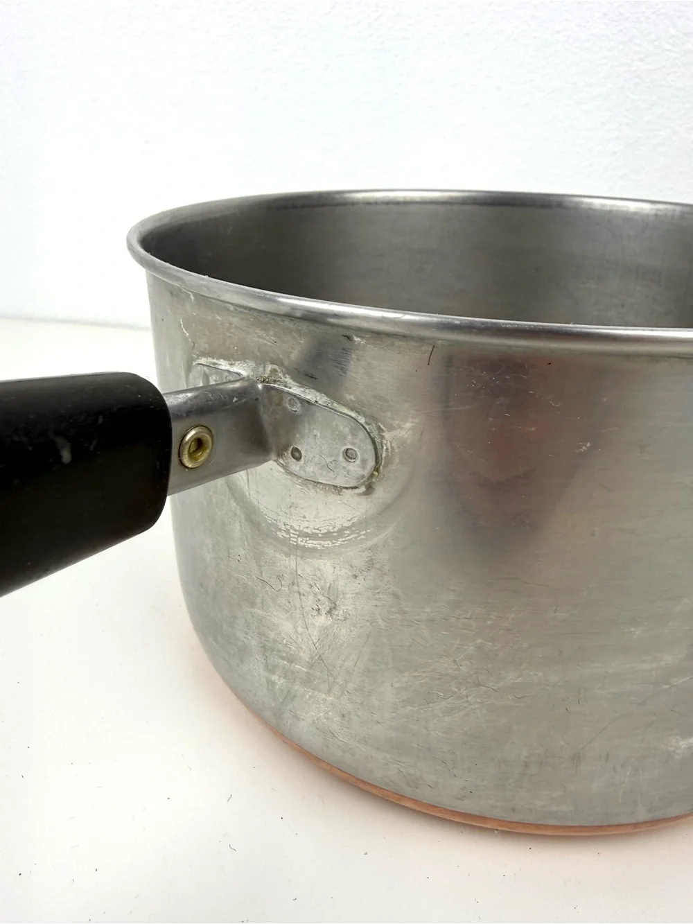 Revere Ware 4 Qt Copper Bottom Stock Pot